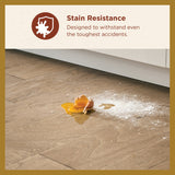 Shaw Hickory Feather hardwood flooring — detail view