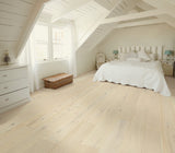Shaw White oak Tremont hardwood flooring — installed room view