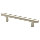 3-3/4 in. (96 mm) Center-to-Center Stainless Steel Bar Drawer Pull (4-Pack) - Super Arbor