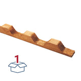 AmeriLux International CoverLite Wood Solid Roof Panel Closure Strip, 72-in Length