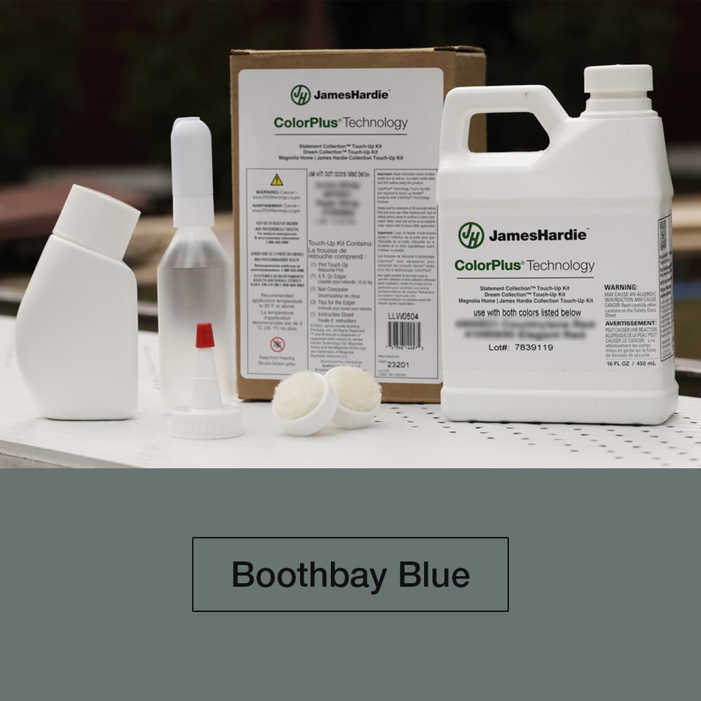 James Hardie ColorPlus Touch-Up Paint Kit – Boothbay Blue, 16 fl oz