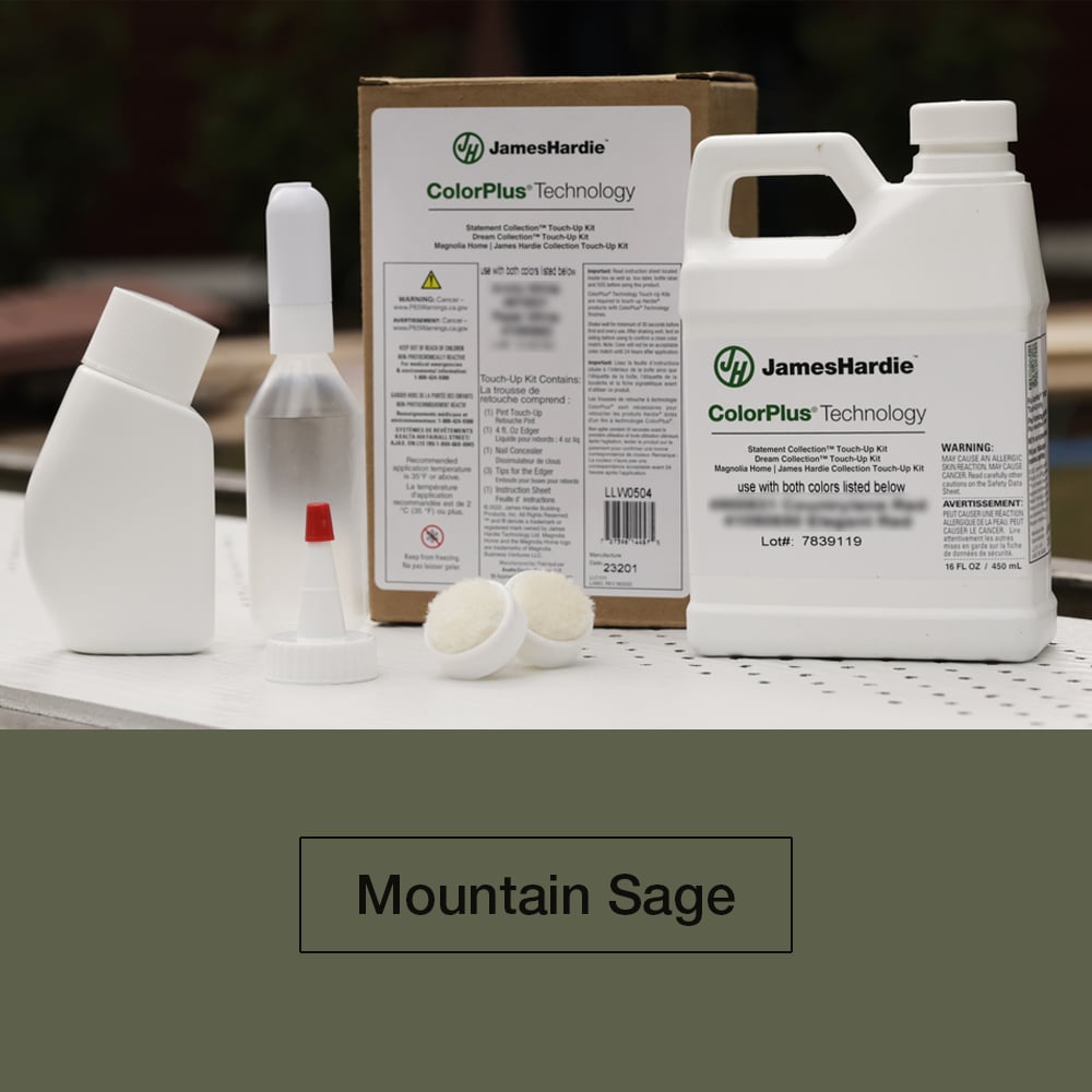 James Hardie ColorPlus Touch-Up Paint Kit – Mountain Sage, 16 fl oz
