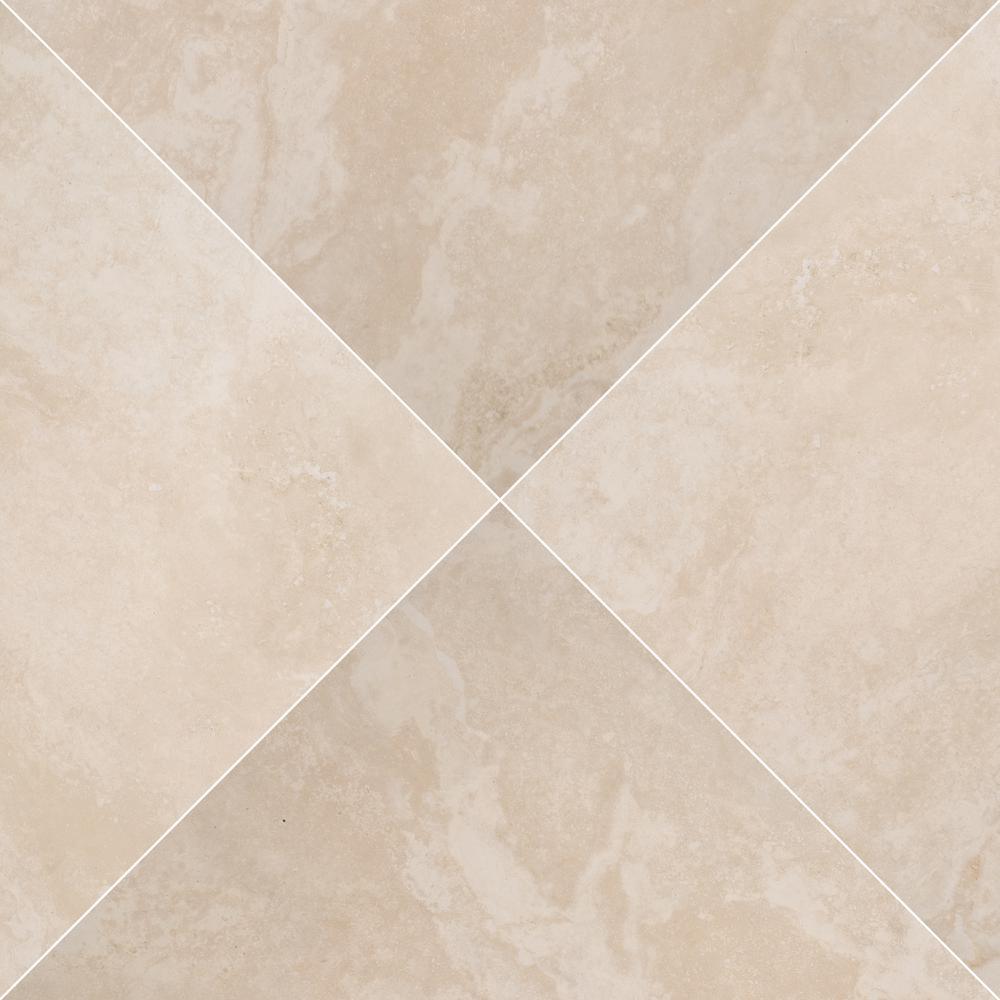 Isabela Ivory 24 in. x 24 in. Matte Porcelain Paver Tile (14 pieces / 56 sq. ft. / pallet) - Super Arbor