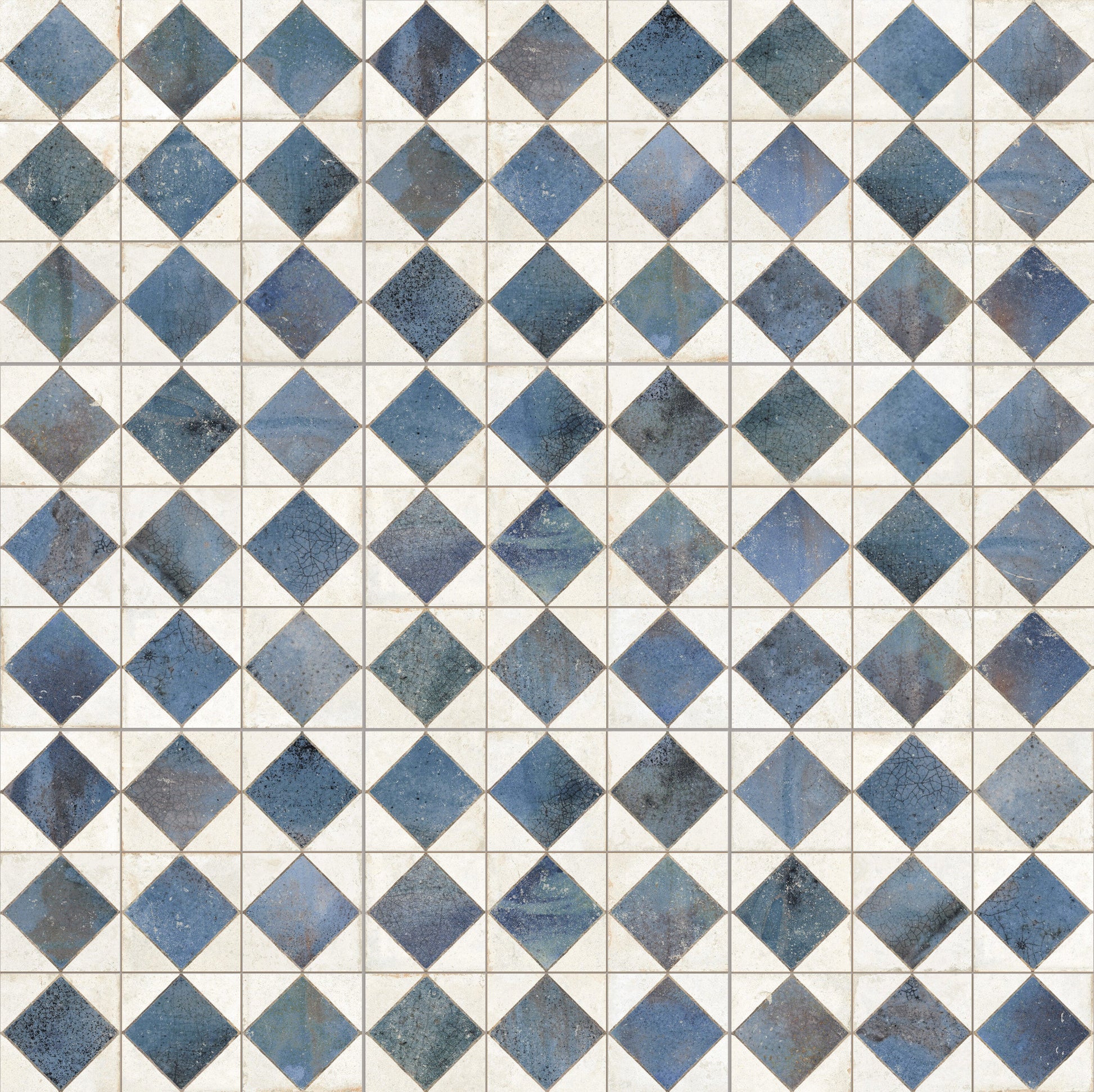 Affinity Tile Kings Arles Blue 13-in x 13-in Multi-finish Ceramic Floor and Wall Tile product image