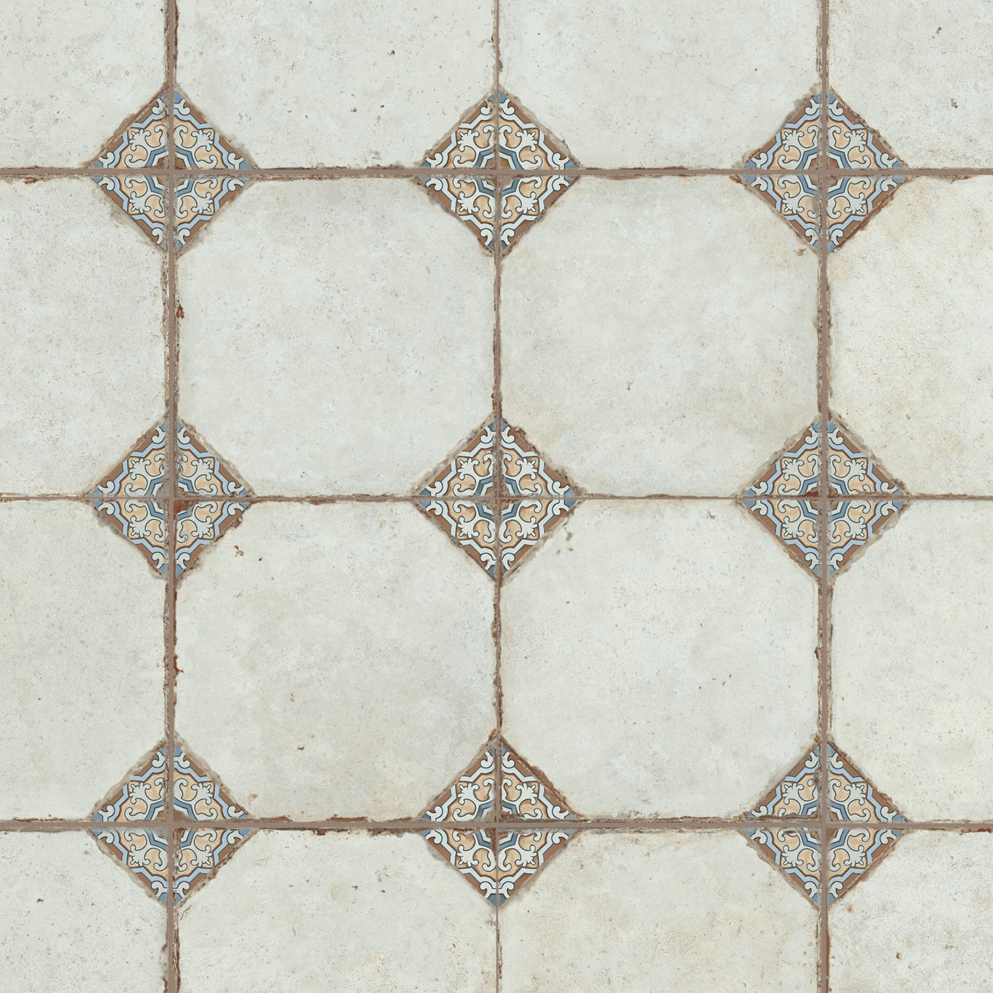 Affinity Tile Kings Field Brown 18-in x 18-in Multi-finish Porcelain Patterned Floor and Wall Tile product image