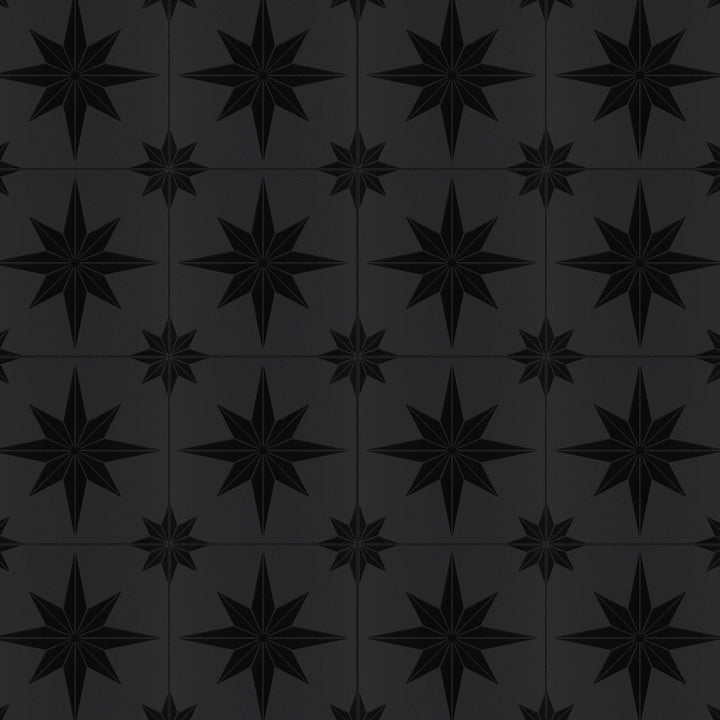 Affinity Tile Stella Lustre Midnight 10-in x 10-in Multi-finish Porcelain Wall Tile product image
