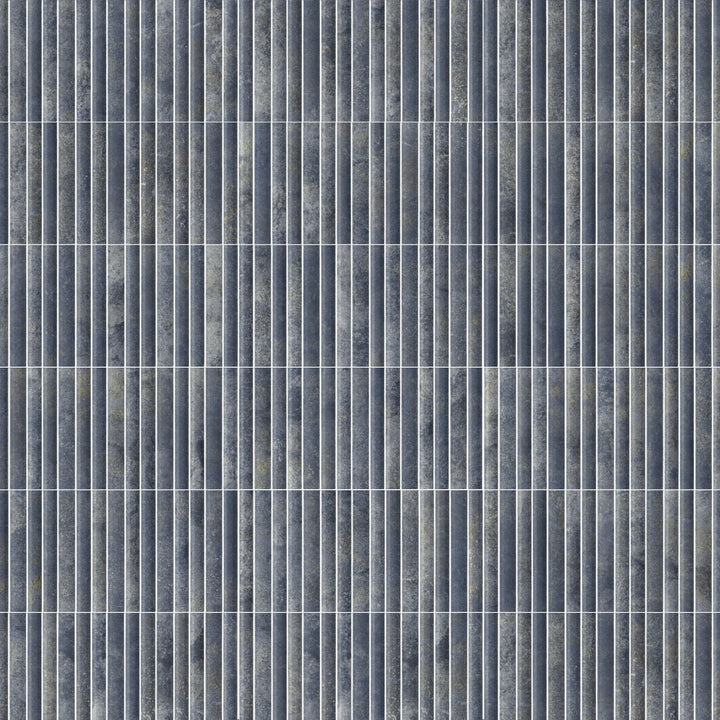 Affinity Tile Rubik Azul 6-in x 12-in Glossy Ceramic Cement look Wall Tile product image