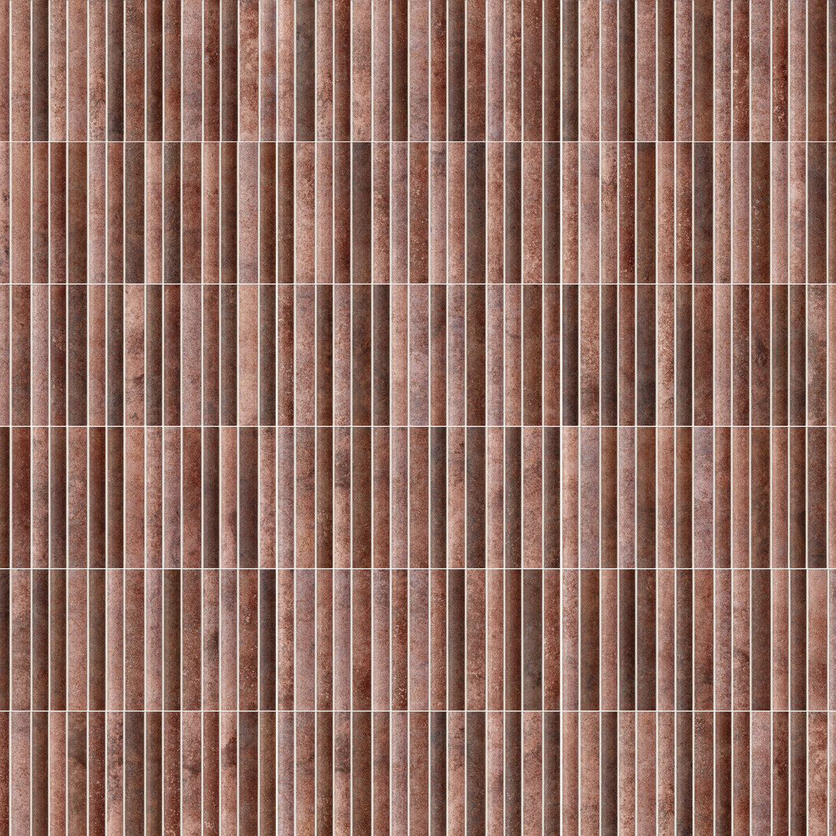 Affinity Tile Rubik Garnet 6-in x 12-in Glossy Ceramic Cement look Wall Tile product image