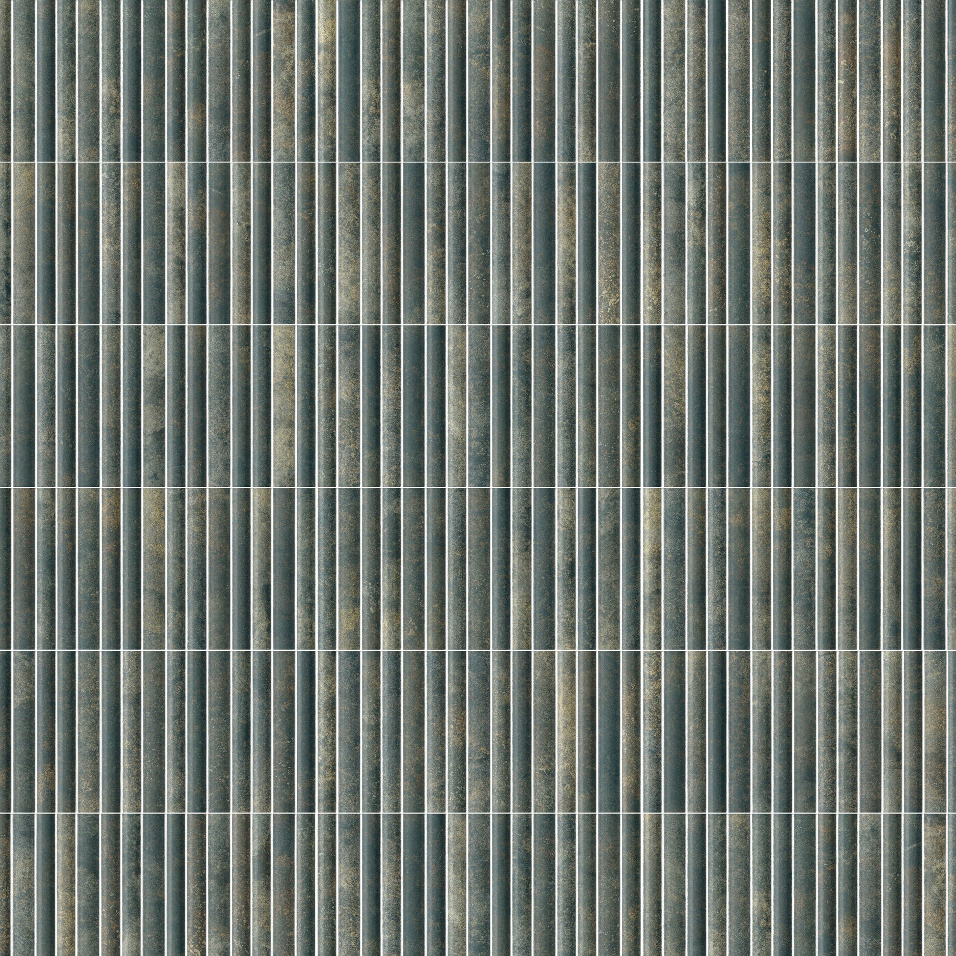 Affinity Tile Rubik Verde 6-in x 12-in Glossy Ceramic Cement look Wall Tile product image