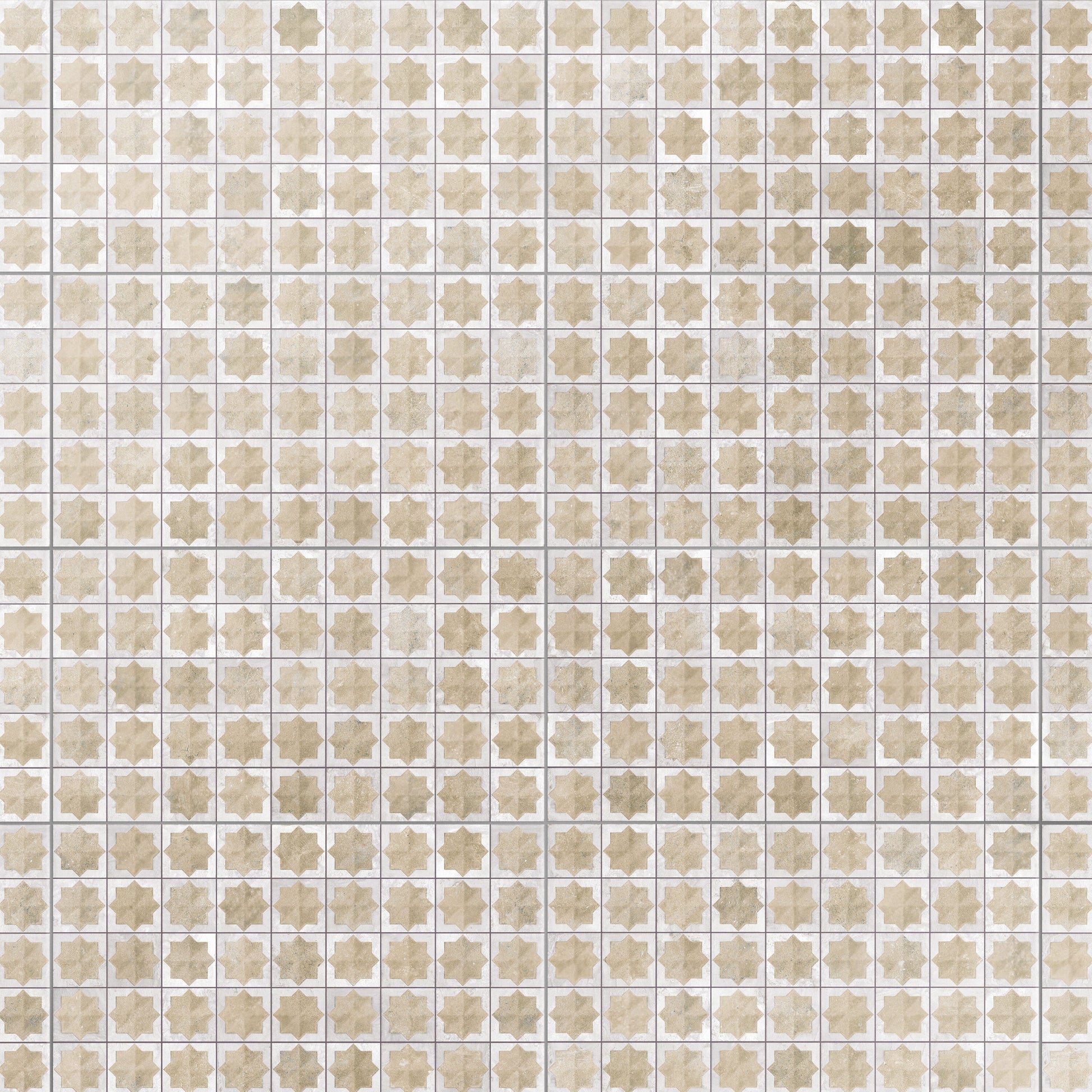 Affinity Tile Tetuan Astre Arena White 12-in x 22-in Multi-finish Porcelain Wall Tile product image