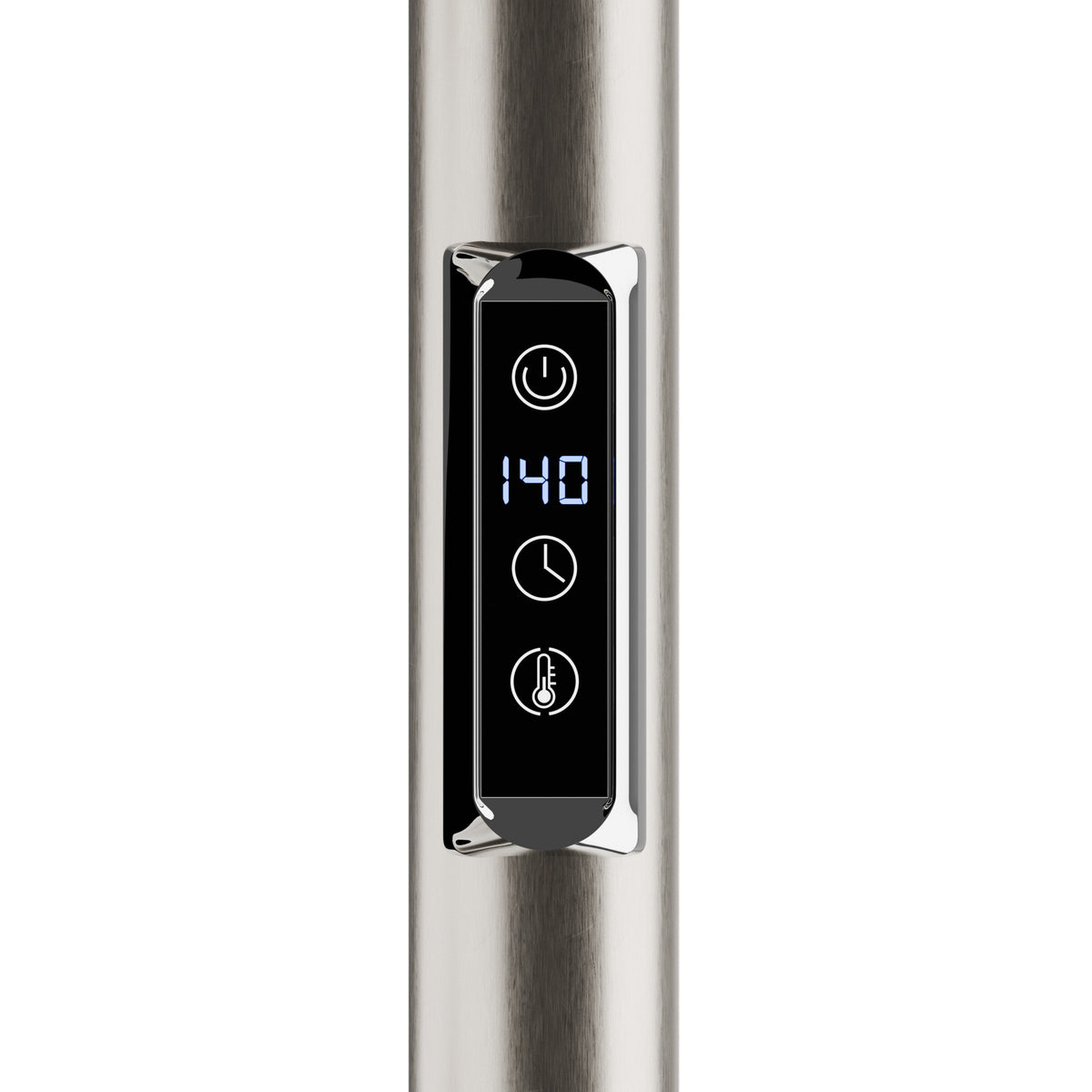 ANZZI Brushed Nickel Plug-In Wall-Mount Towel Warmer, 31.5 x 23.6 in, 7-Bar