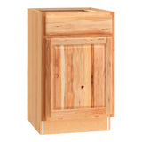 Diamond NOW Denver 21-in W x 35-in H x 23.75-in D Natural Door and Drawer Base Stock Cabinet