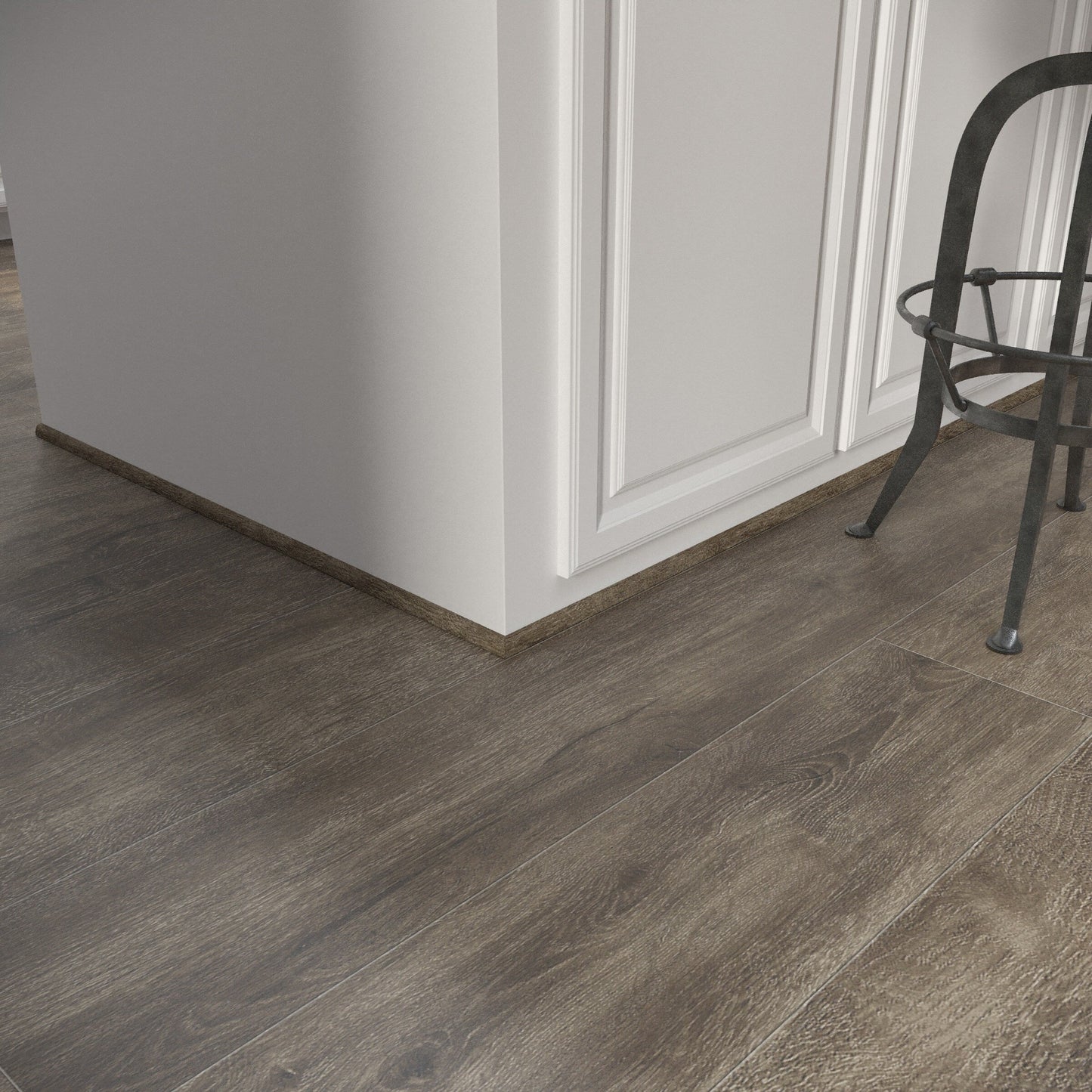 CALI Offshore Oak 0.7-in x 72.83-in Vinyl Floor Quarter Round
