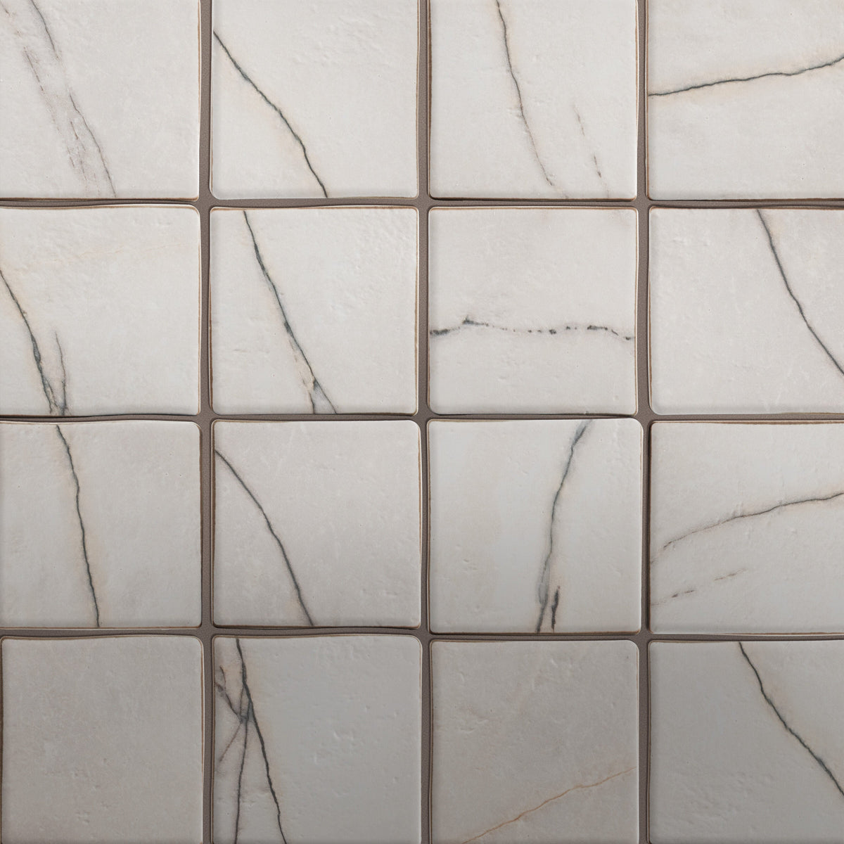Affinity Tile Istanbul Day 5-in x 5-in Multi-finish Porcelain Marble look Floor and Wall Tile product image