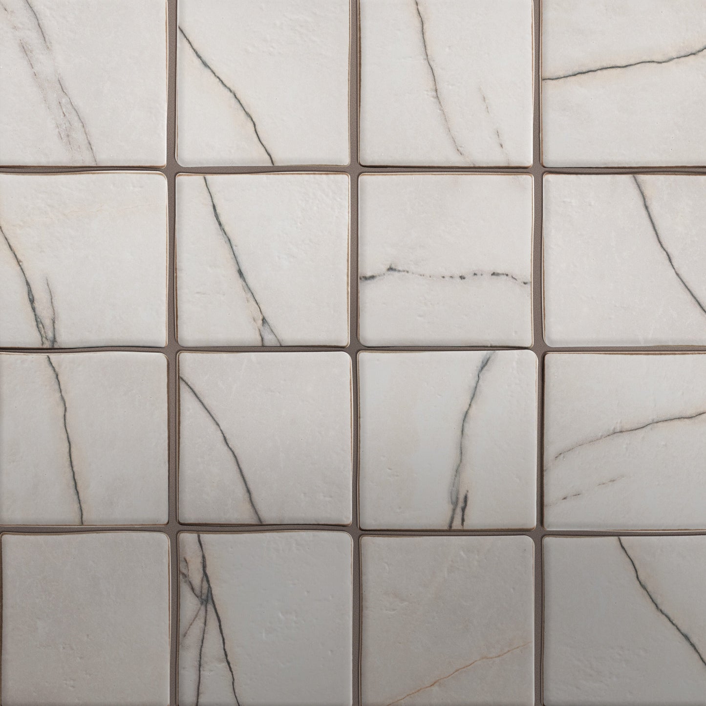 Affinity Tile Istanbul Day 5-in x 5-in Multi-finish Porcelain Marble look Floor and Wall Tile product image
