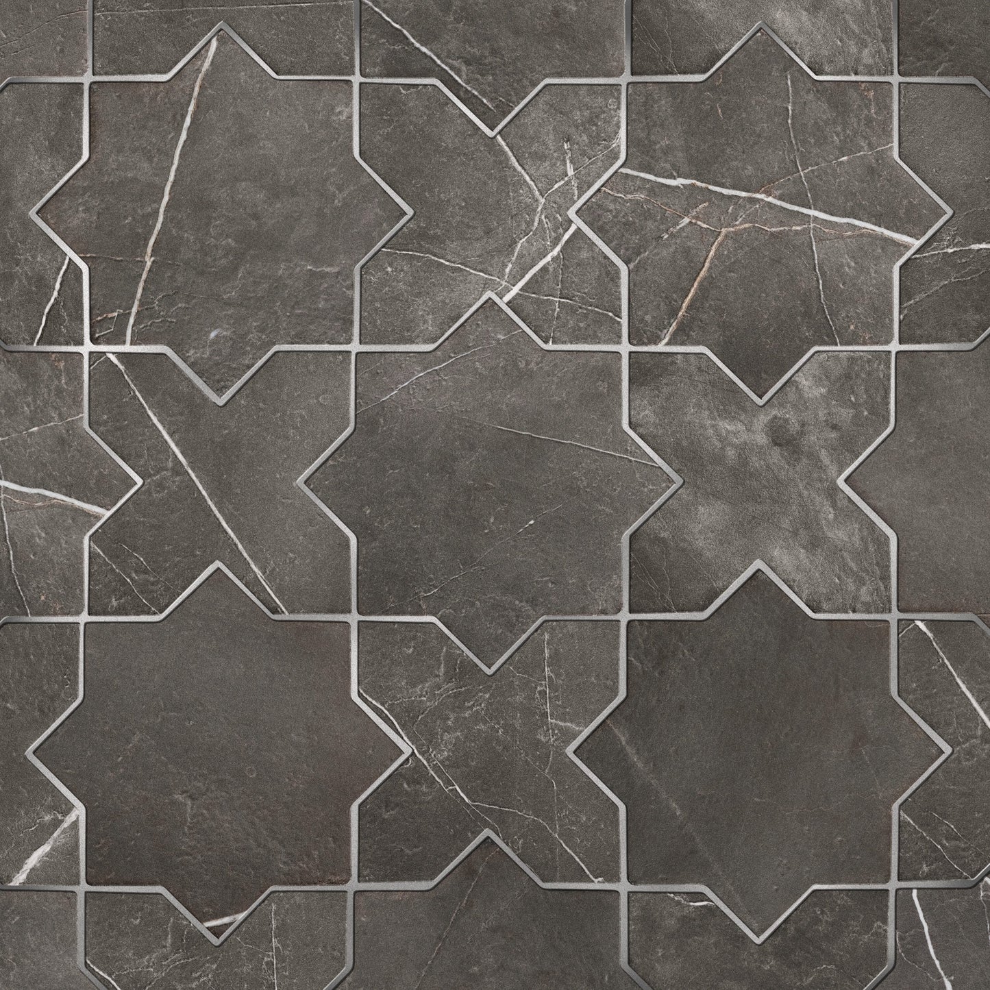 Affinity Tile Istanbul Star Night with Night Cross 6-in x 12-in Multi-finish Porcelain Marble look Multi-shaped Floor and Wall Tile product image