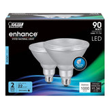 Feit Electric 90-Watt Equivalent PAR38 Dimmable CEC Title 20 LED ENERGY STAR 90+ CRI Flood Light Bulb Daylight (2-Pack)