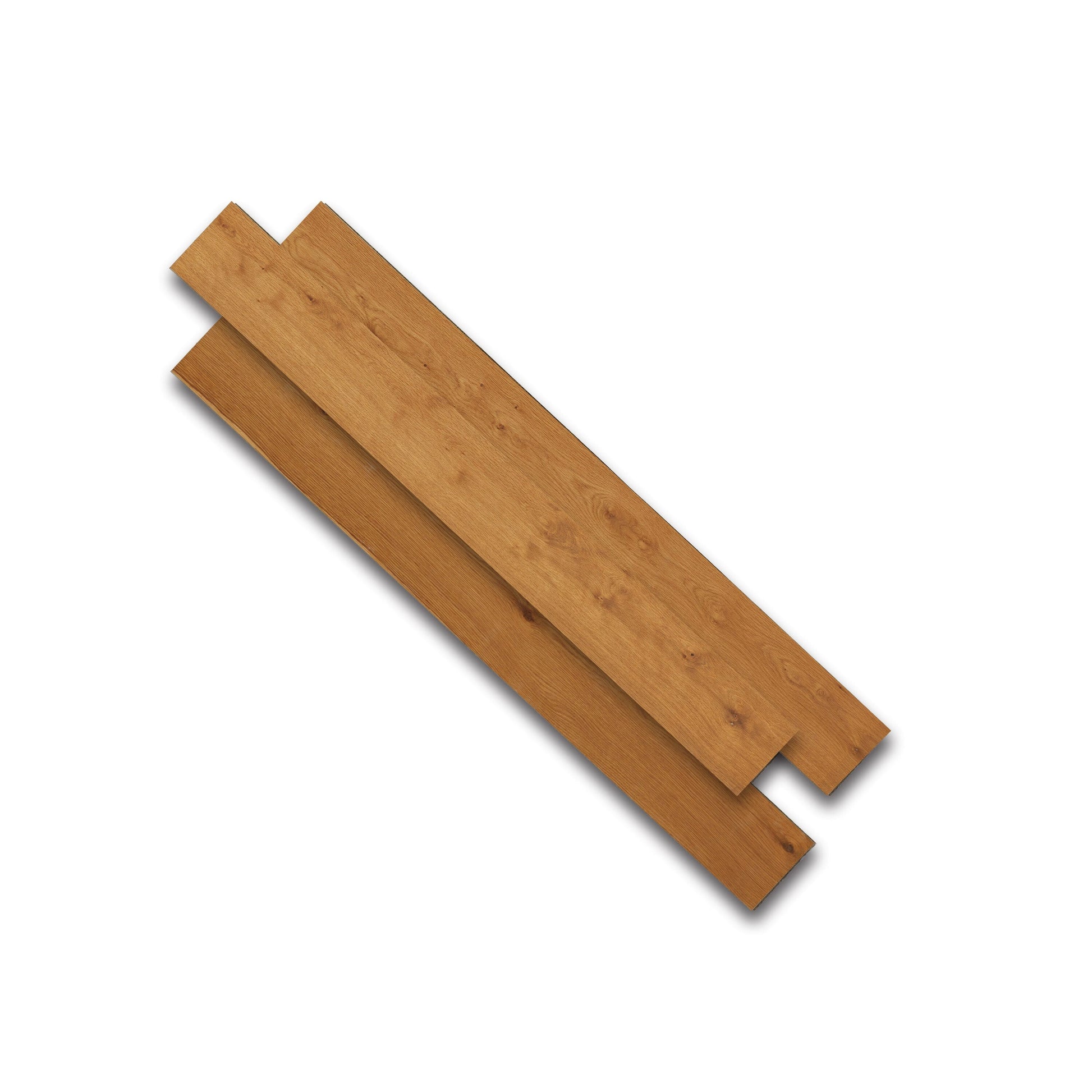 allen + roth Oak Lakeview Huron hardwood flooring — carton and plank detail