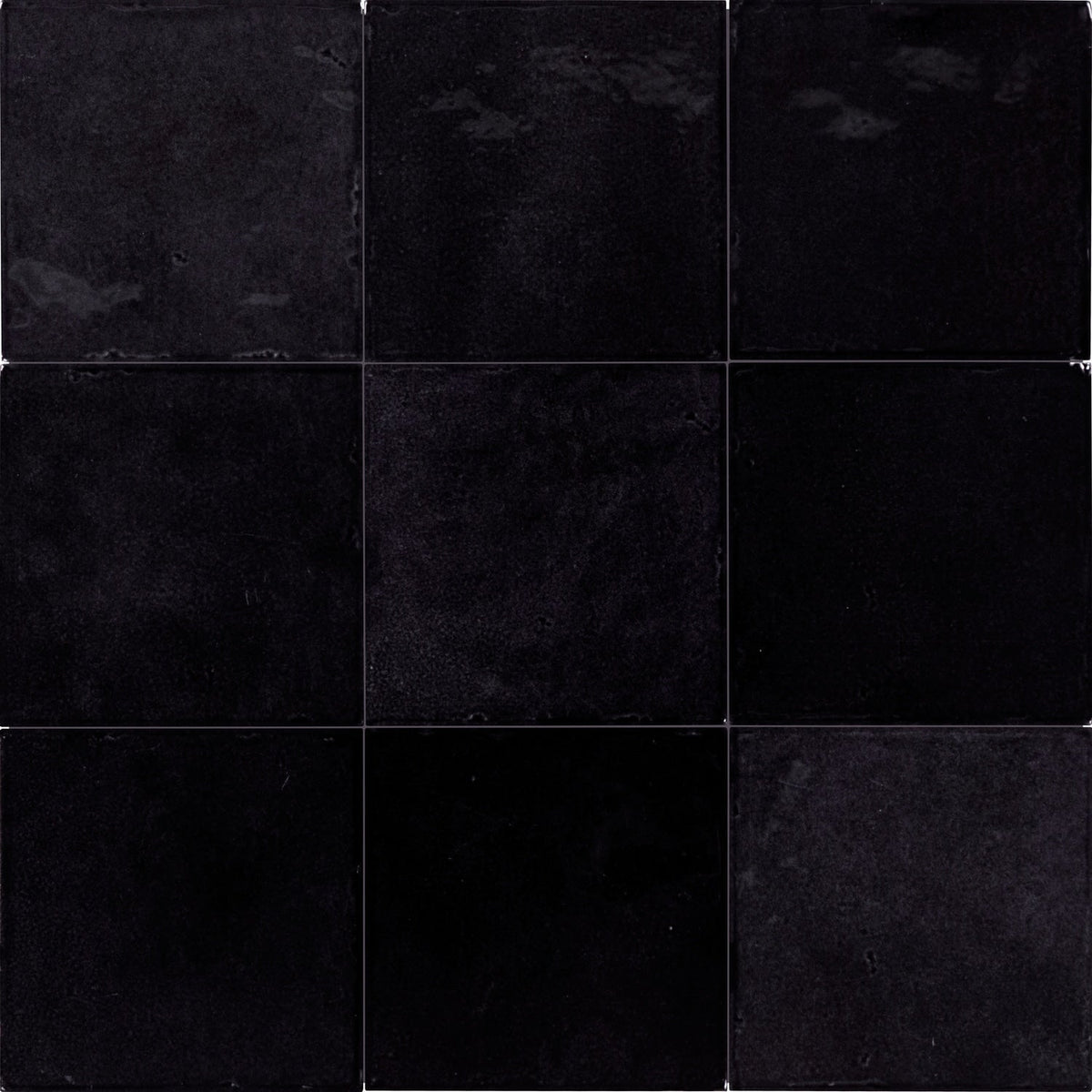 Daltile Handcrafted Artistry Midnight Port 4-in x 4-in Glossy Ceramic Handcrafted look Wall Tile product image