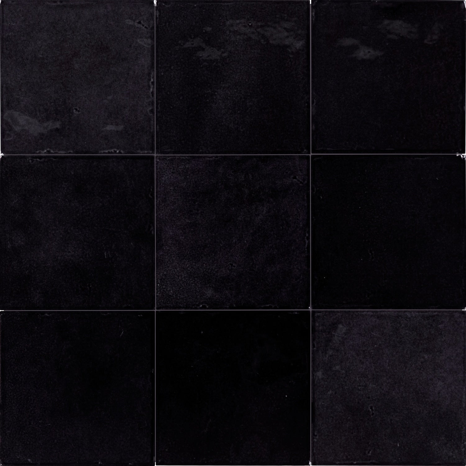 Daltile Handcrafted Artistry Midnight Port 4-in x 4-in Glossy Ceramic Handcrafted look Wall Tile product image