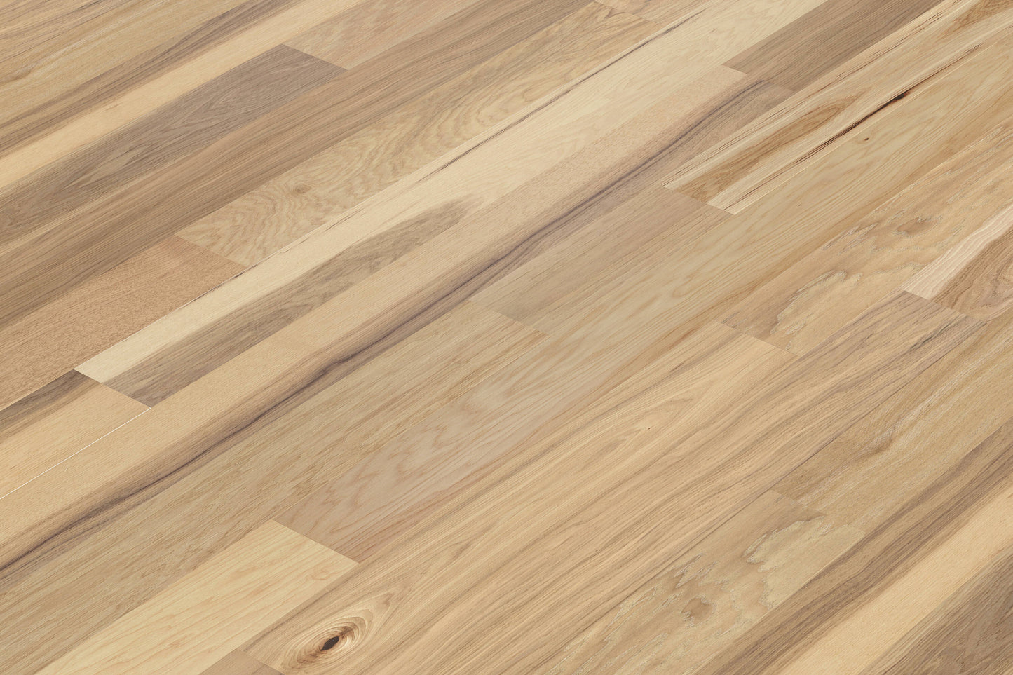allen + roth Hickory Natural hardwood flooring — alternate angle