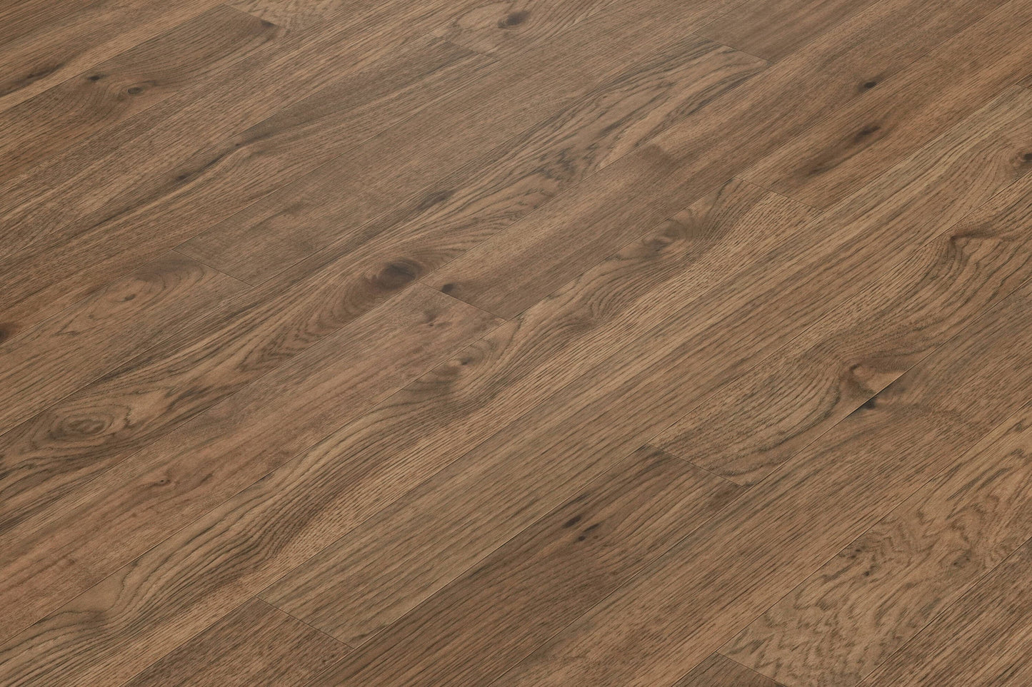 allen + roth Hickory Bromo hardwood flooring — alternate angle