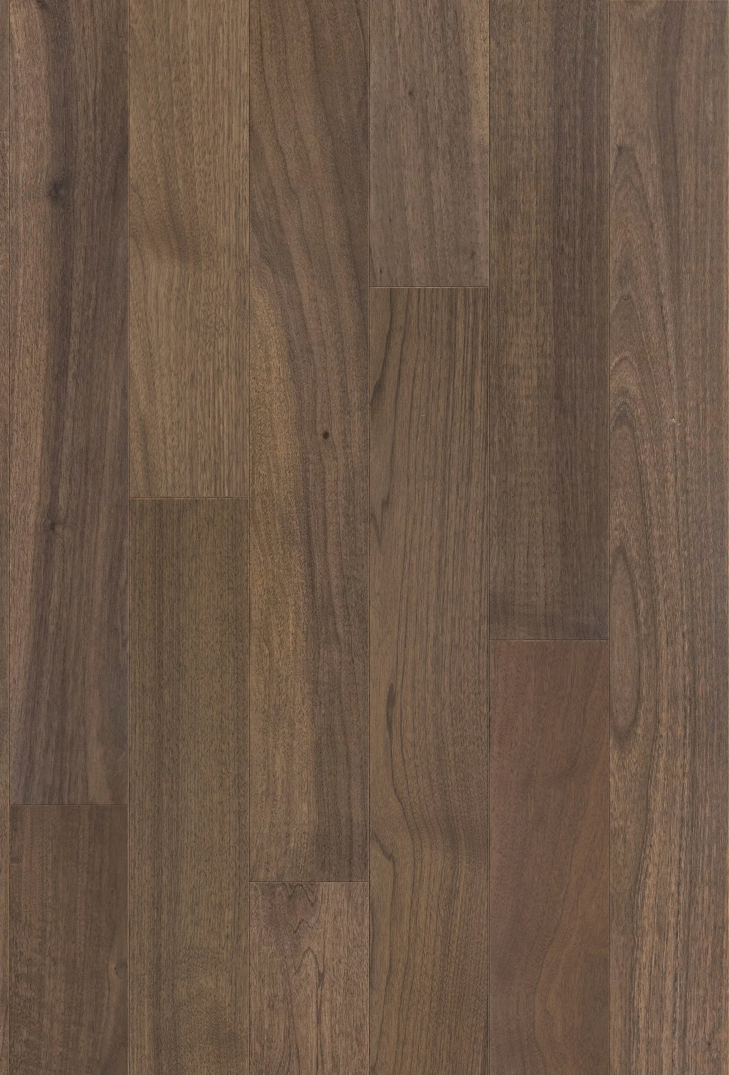 allen + roth Walnut Muenchen hardwood flooring — detail view