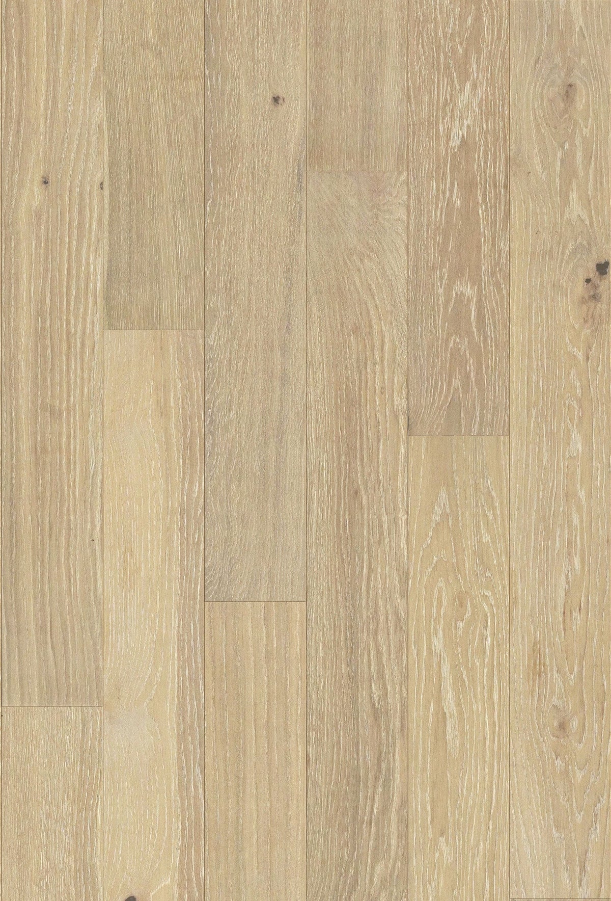 allen + roth White oak Yosemite hardwood flooring — detail view