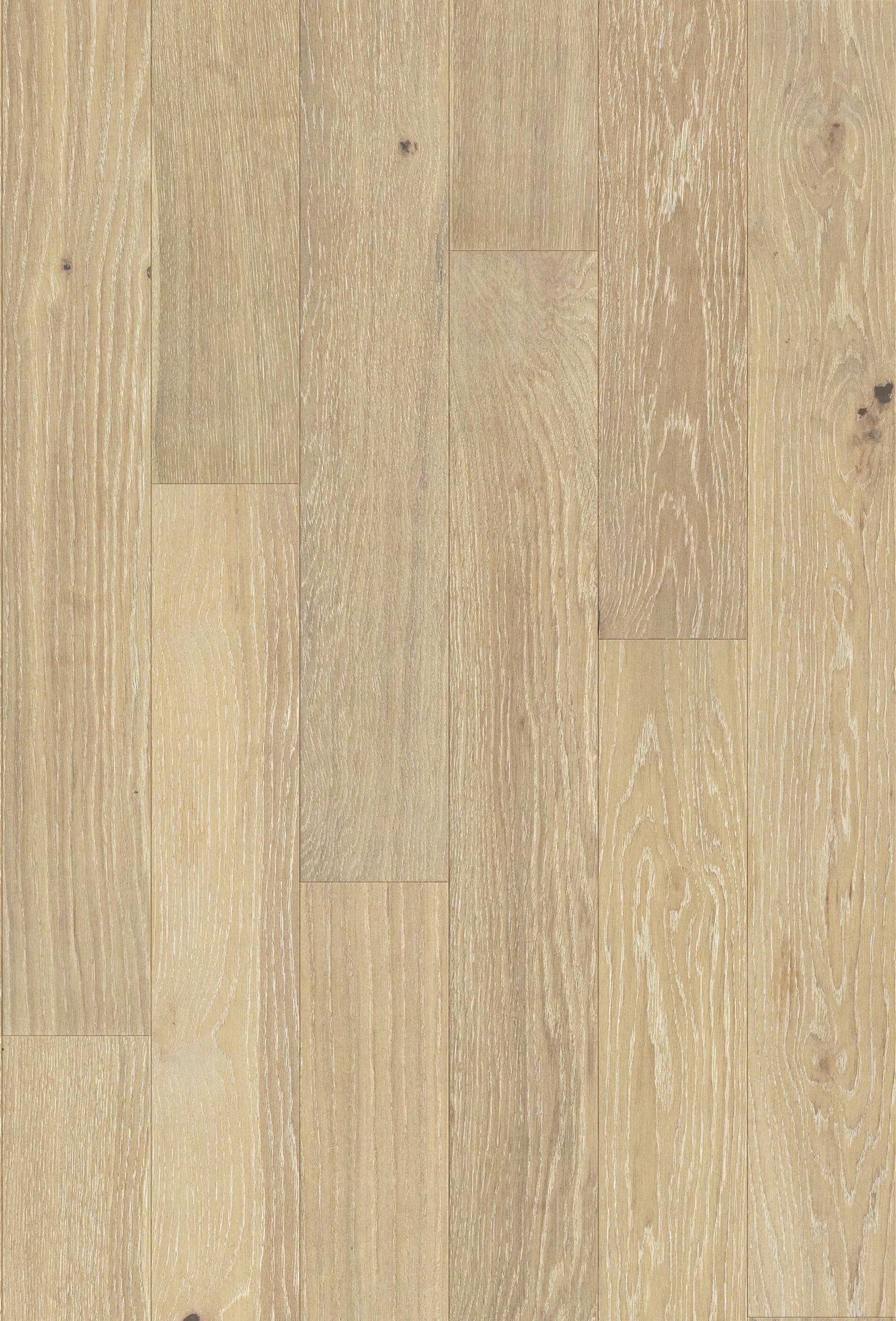 allen + roth White oak Yosemite hardwood flooring — detail view