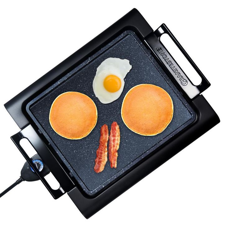 234 sq. in. Triple Layer Titanium and Diamond Infused Coating Non-Stick Smoke-Less Electric Indoor Grill and Griddle