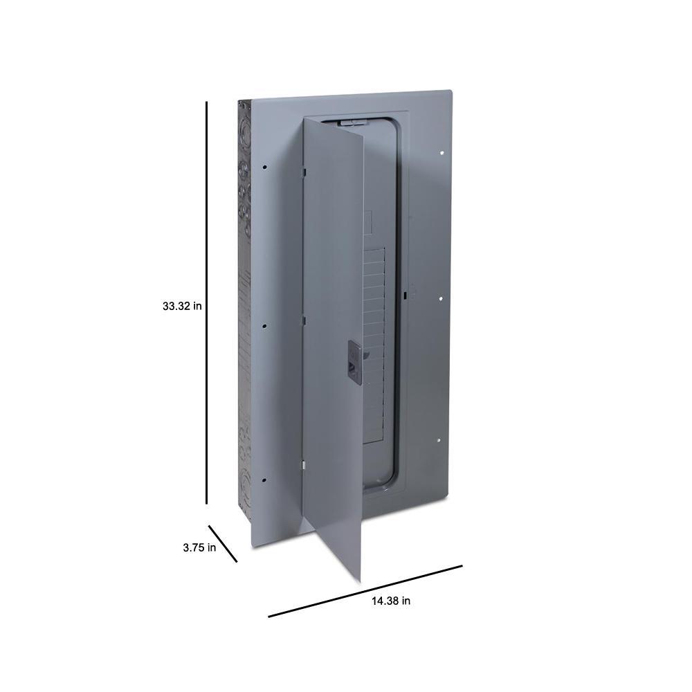 PowerMark Gold 100 Amp 32-Space 32-Circuit Indoor Main Breaker Circuit Breaker Panel - Super Arbor