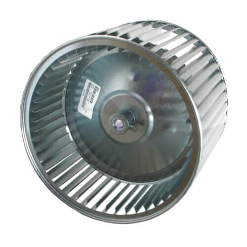 Rheem 703014 blower wheel - front view (Product Type: Blower Wheel)