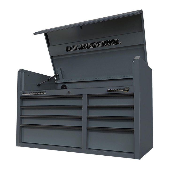 U.S. GENERAL 42 in. x 22 in. Top Chest, Series 3, Slate Gray