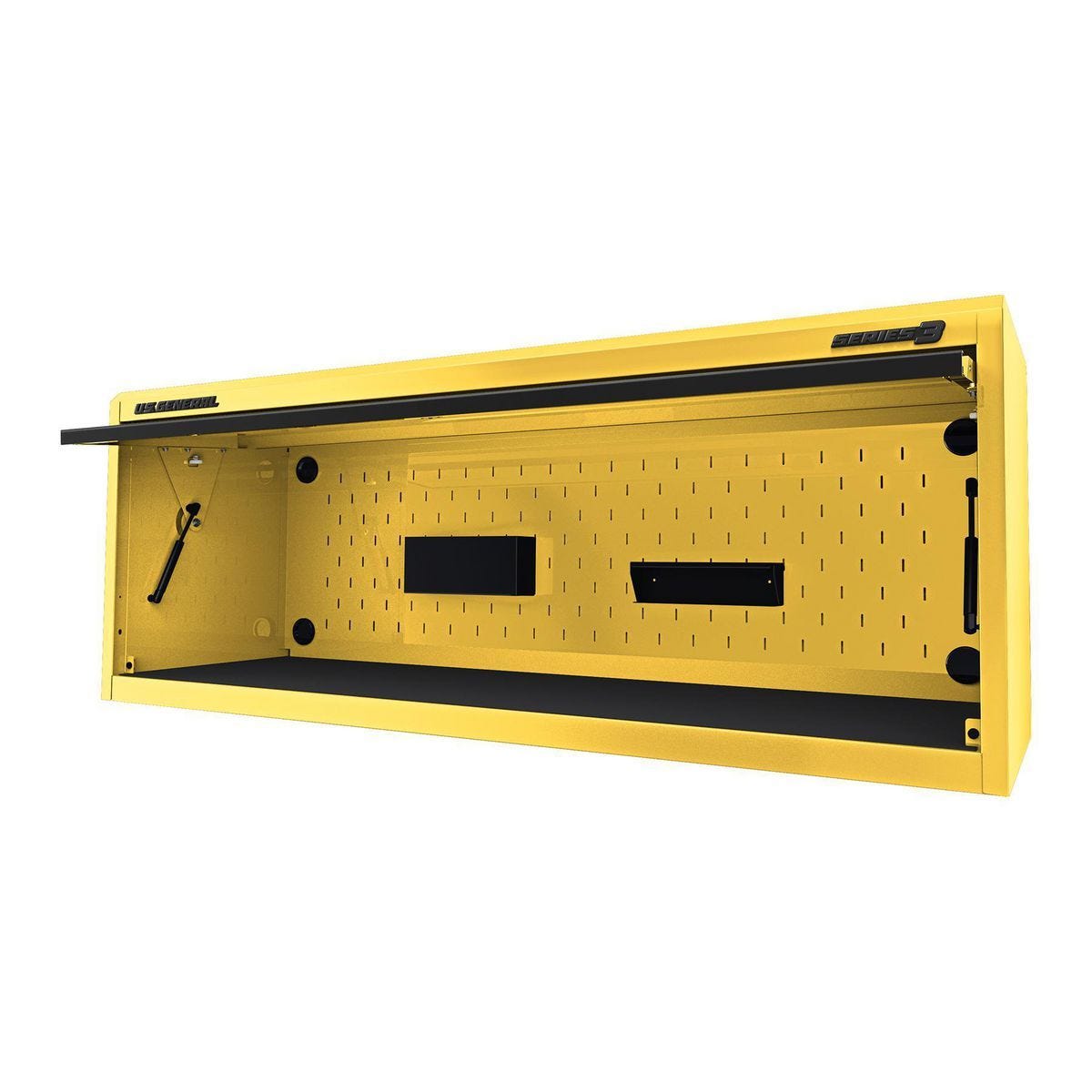 U.S. GENERAL 72 in. x 22 in. Work Center Hutch, Series 3, Yellow