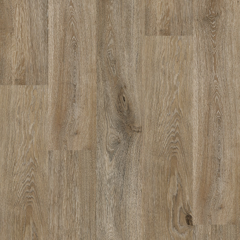 Style Selections Sawgrass Oak 6-in W x 36-in L x 2-mm Thick Water-Resistant Peel-and-Stick Vinyl Plank Flooring (1.5-sq ft Piece)