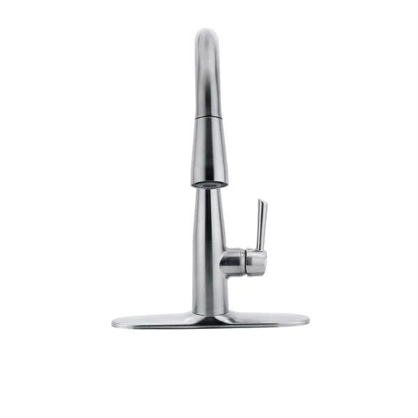 Delta Essa 1-Handle Deck Mount Pull-Down Handle/Lever Residential Kitchen Faucet