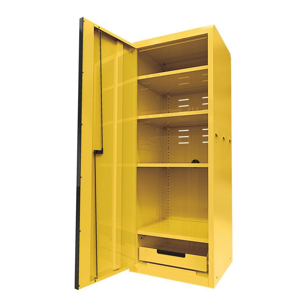 U.S. GENERAL 22 in. End Locker, Series 3, Yellow