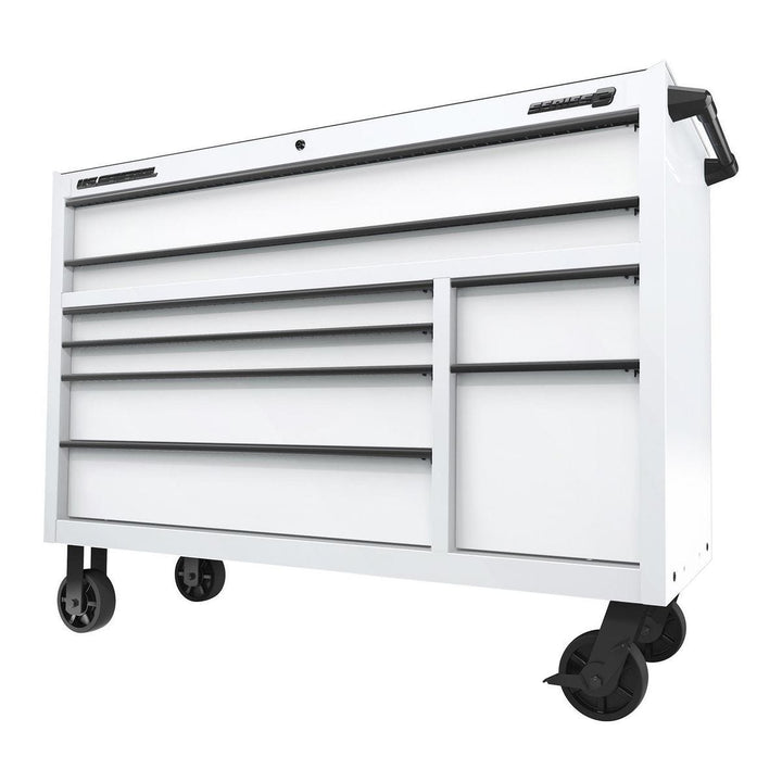 U.S. GENERAL 56 in. x 22 in. Roll Cab, Series 3, White