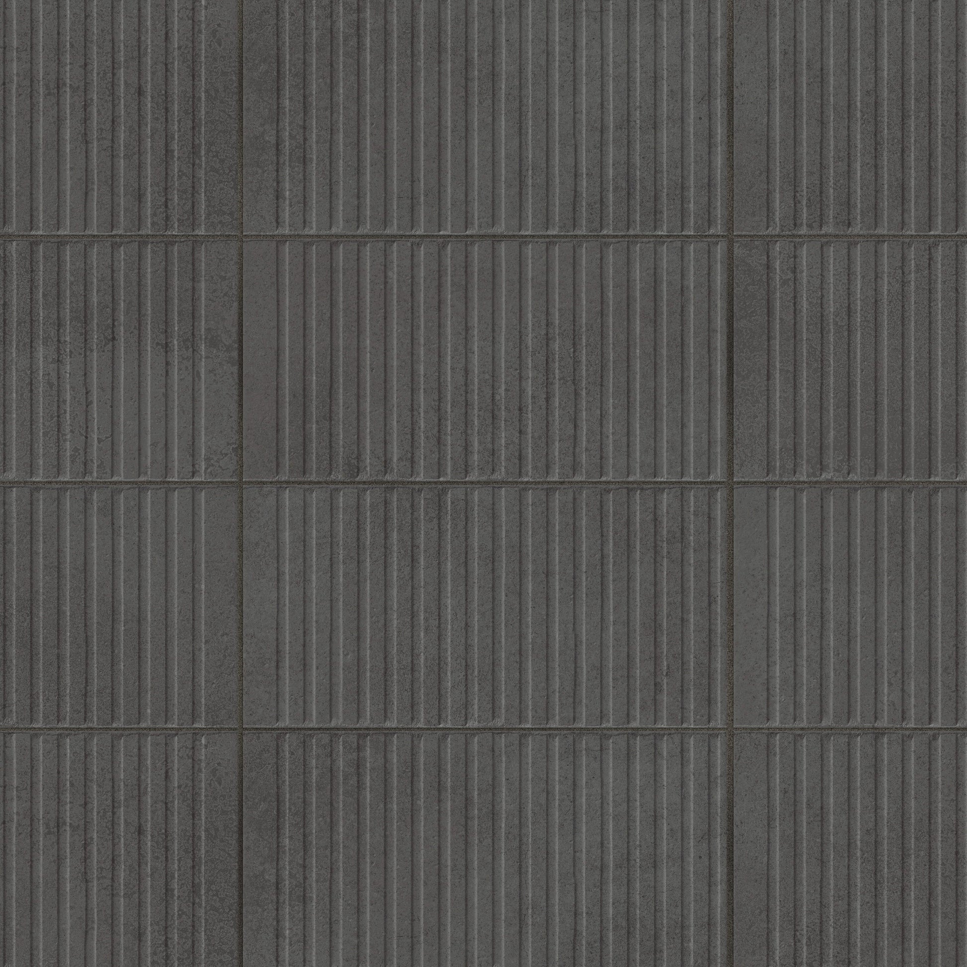Affinity Tile Kings Loft Black 8-in x 16-in Matte Ceramic Cement look Wall Tile product image
