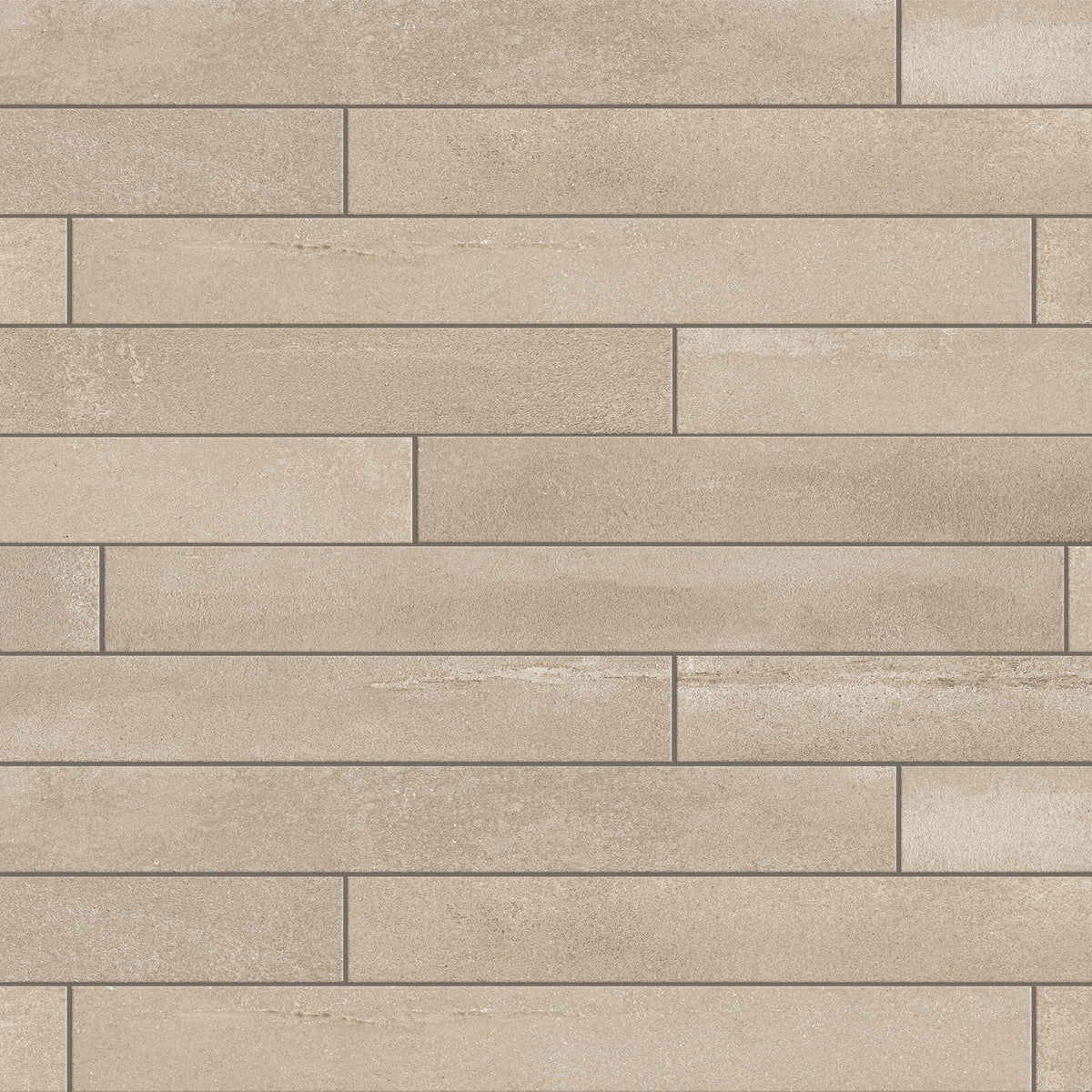 Affinity Tile Tucson Beige 2-in x 18-in Matte Porcelain Cement look Floor and Wall Tile product image