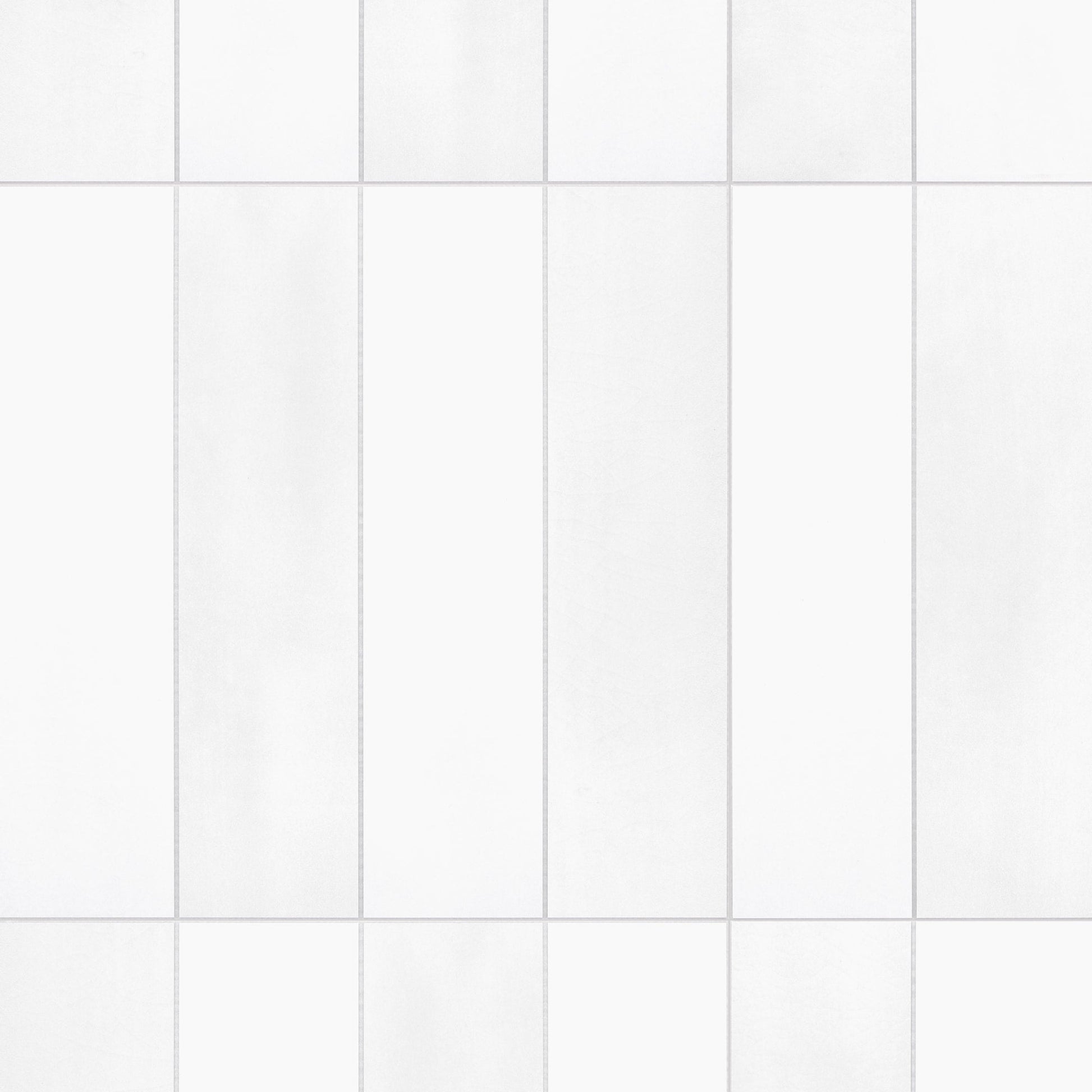 SUNWINGS White Mixed 9-in x 9-in Matte Composite Handcrafted look Peel and stick Mosaic Wall Tile product image