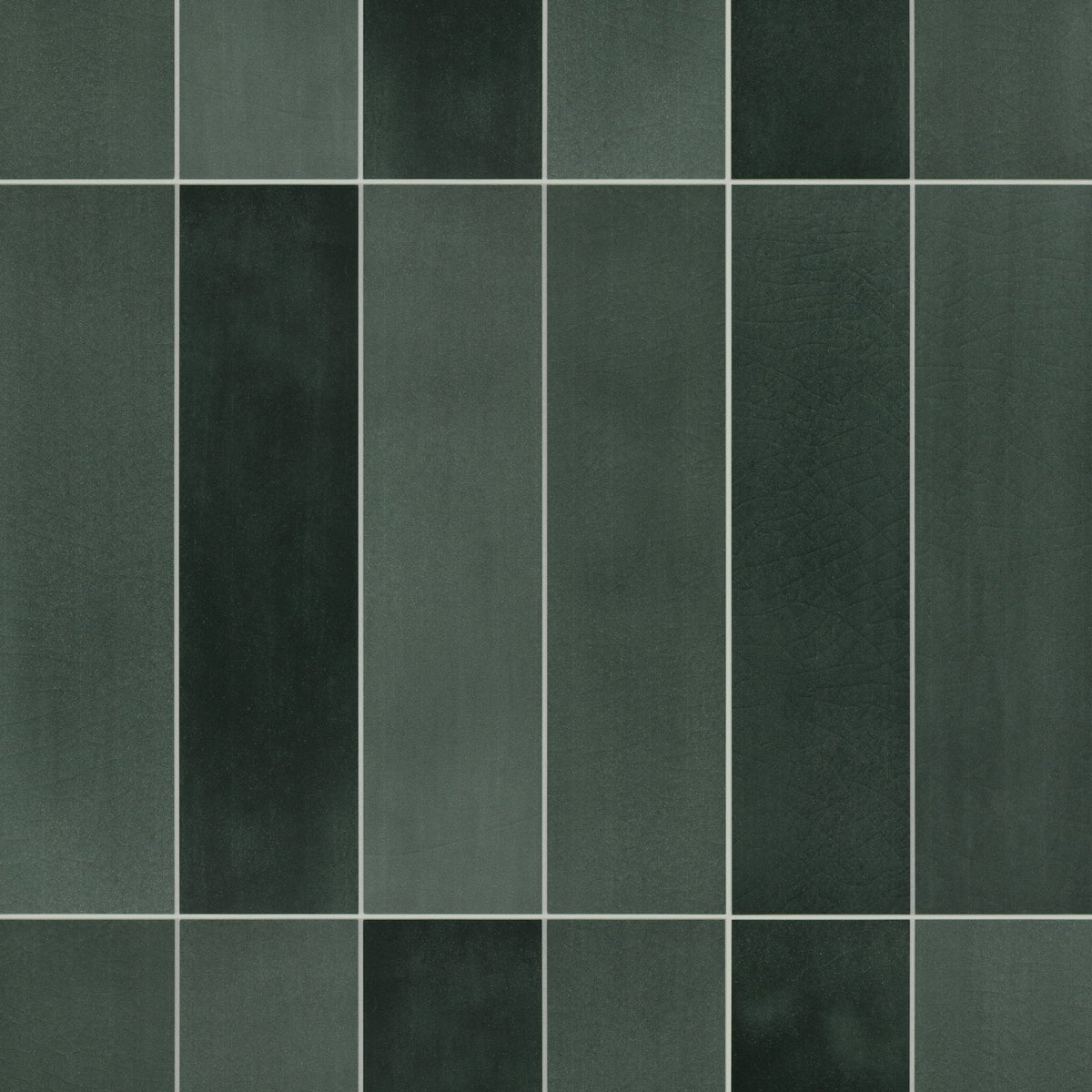 SUNWINGS Green Mixed 9-in x 9-in Matte Composite Handcrafted look Peel and stick Mosaic Wall Tile product image