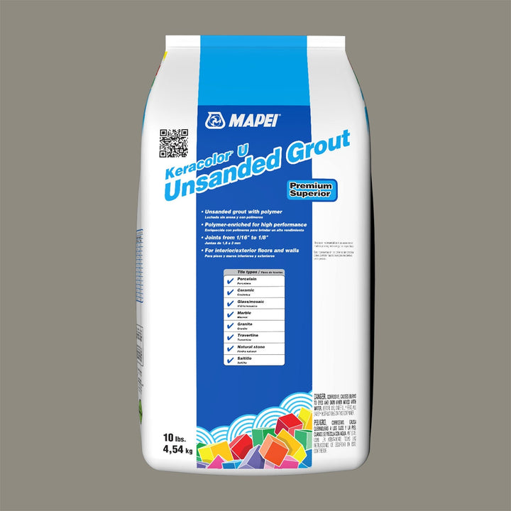 MAPEI Keracolor U Unsanded Grout, Pewter #5002 — 10 lb