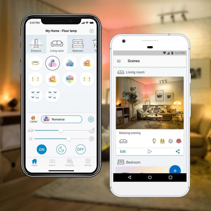 WiZ 72-Watt Equivalent BR30 Colors and Tunable White Wi-Fi Connected Smart LED Light Bulb (2-Pack)