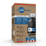InSinkErator Badger 5 1/2 HP Continuous Feed Garbage Disposal with Power Cord - Super Arbor