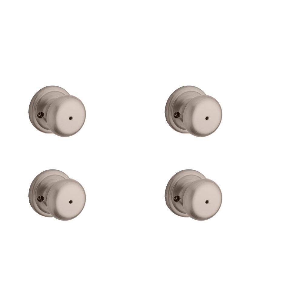 Juno Venetian Bronze Privacy Bed/Bath Door Knob - Super Arbor