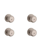 Juno Venetian Bronze Privacy Bed/Bath Door Knob - Super Arbor