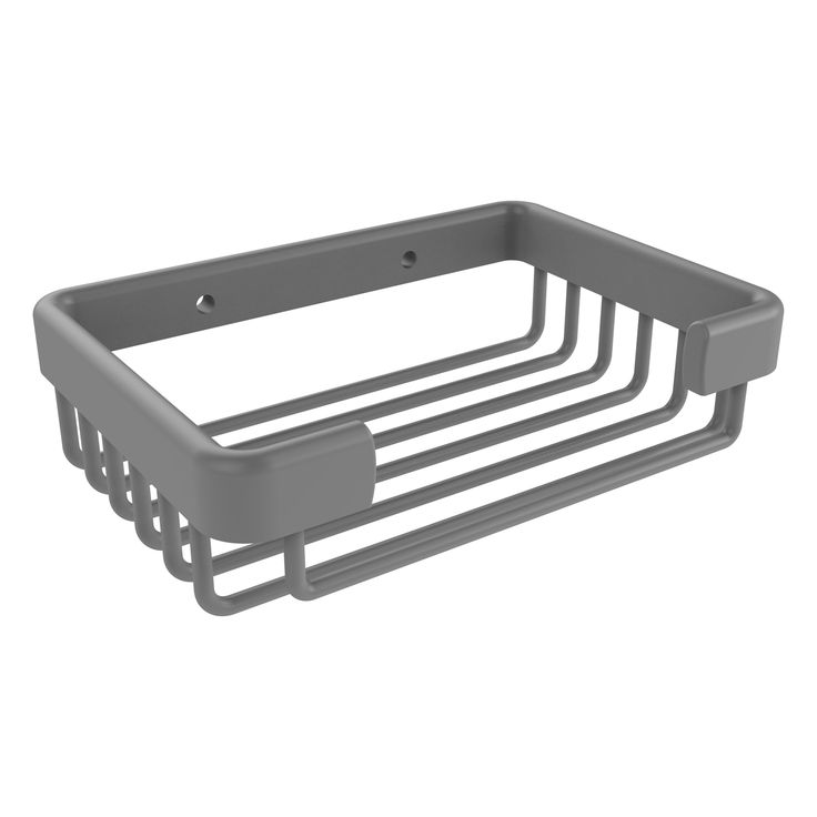 Allied Brass Rectangular Soap Basket in Unlacquered Brass