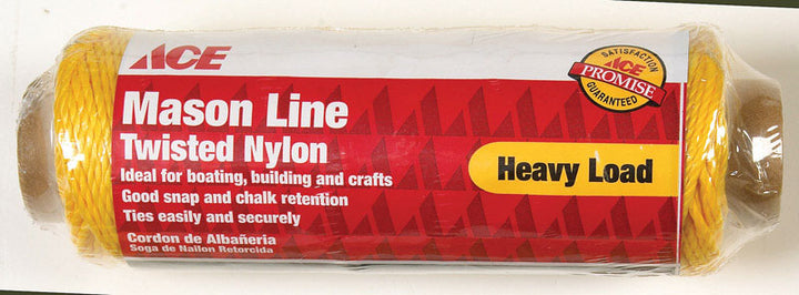 Ace #21 x 215 ft Gold Twisted Nylon Mason Line