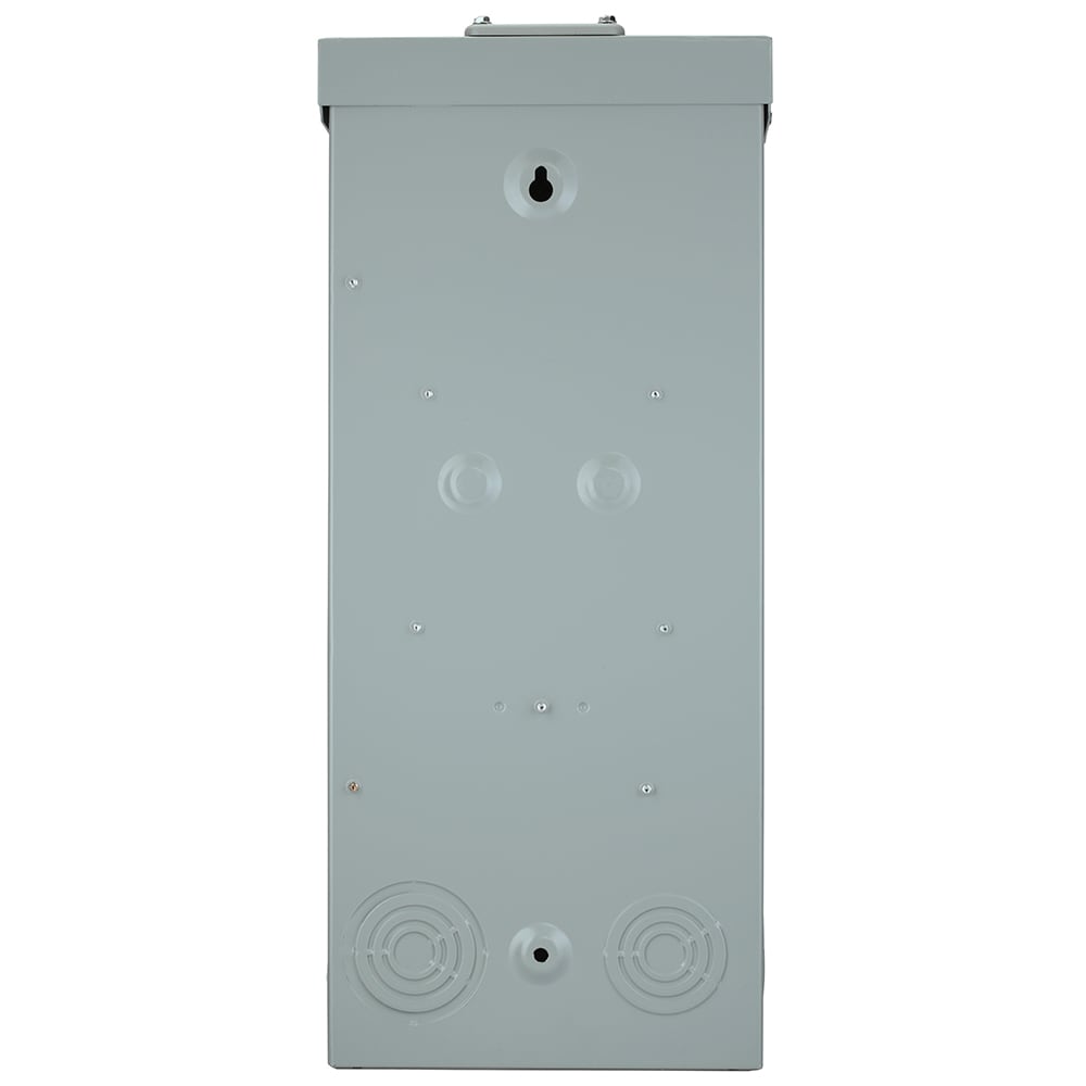Midwest MW 200-Amp 4-space load center - detail view